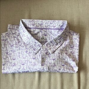 Avalanche wine themed Light Purple  Men's polo